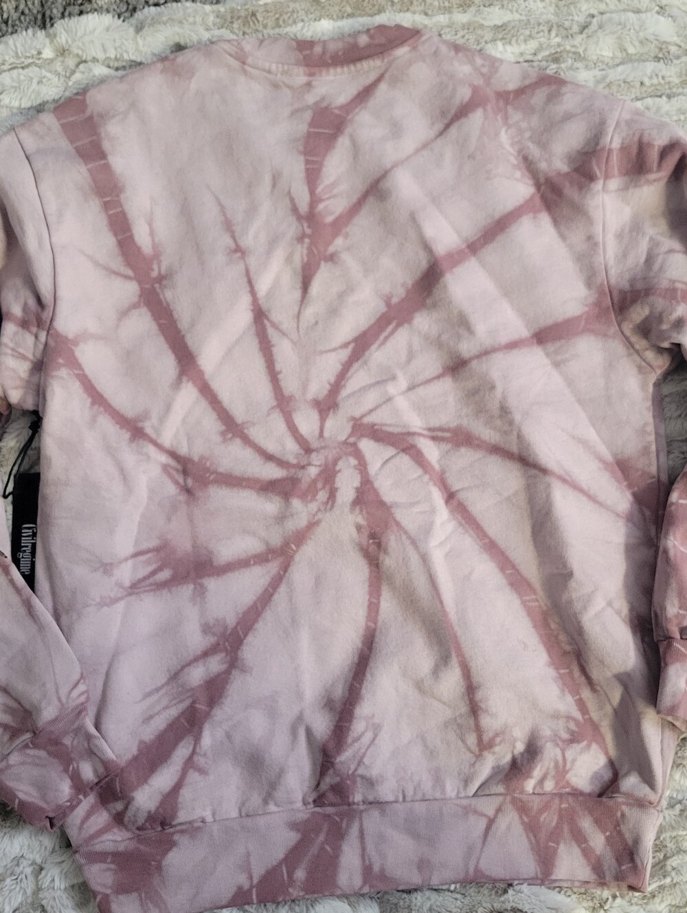 Civil Regime Embroidered Rose Hoodie Size Large NWT - Picture 7 of 7
